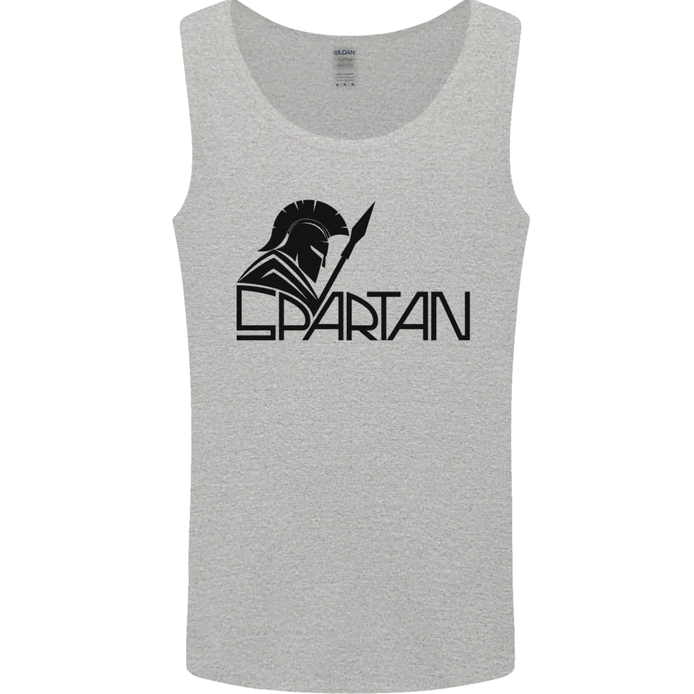 Spartan Gym Training Top Bodybuilding Mens Vest Tank Top