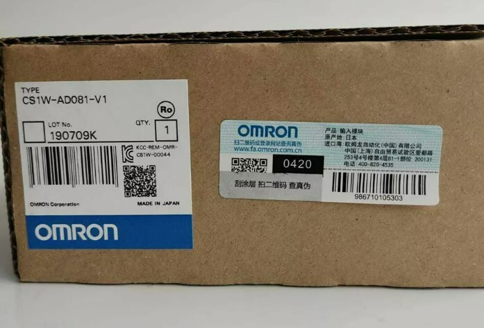 Original Omron CS1W-AD081-V1 PLC Module New In Box CS1W-AD081-V1