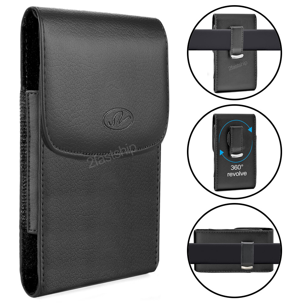 For Samsung Galaxy S25 / S25+ S25 Ultra /FE Leather Case Belt Clip Holster Pouch