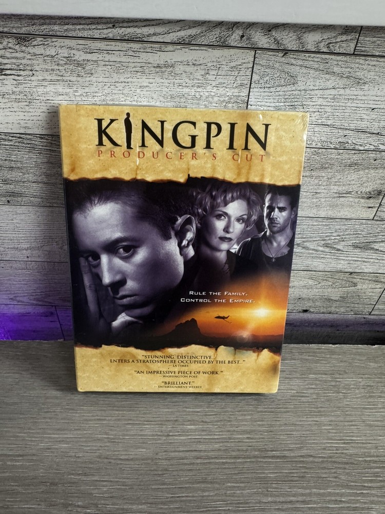 Kingpin (DVD, Producer’s Cut 2003, 3-Disc Set) Brand New Factory Sealed NBC Show