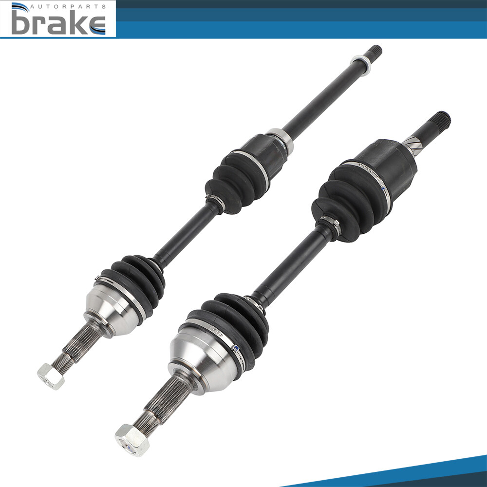 2 New CV Axle Shafts AWD Front Fit 2008-2015 Nissan Rogue & Rogue Select