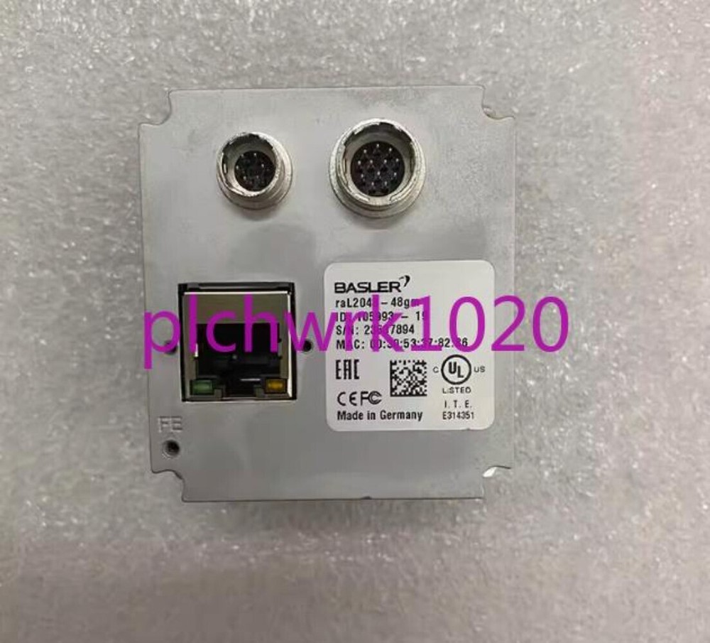 1 PCS raL2048-48gm industrial line array scanning camera good #A6-4