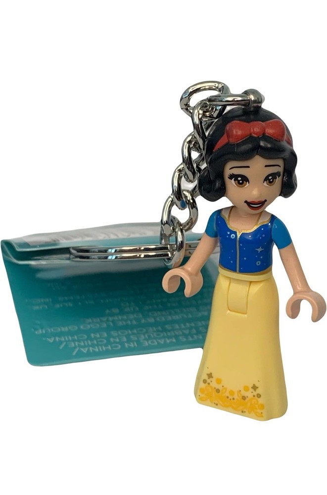 Lego Disney Princess Snow White Mini Figure Keychain