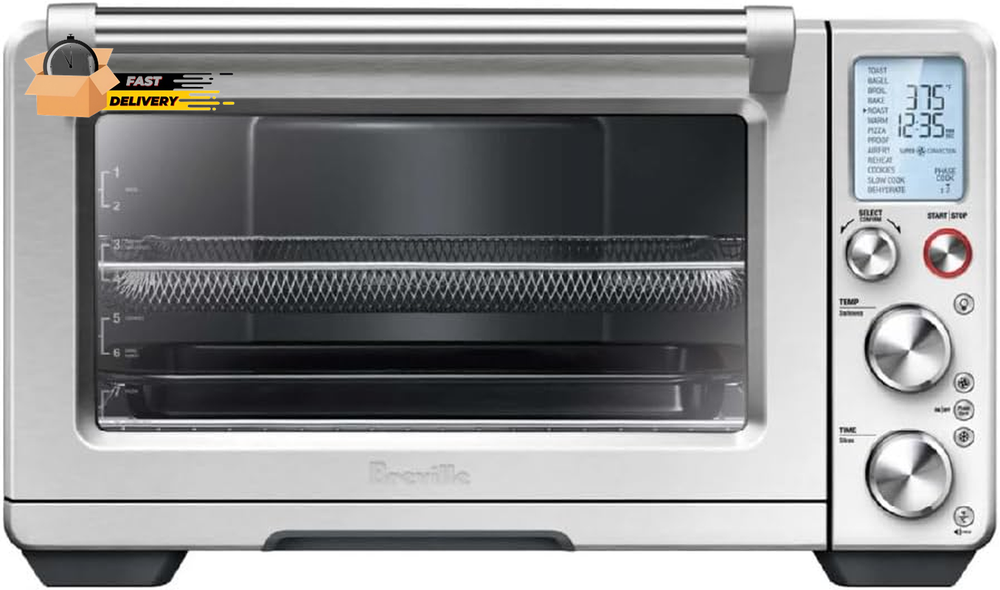 the Smart Oven® Air Fryer Pro, Convection Countertop Oven, Air Fryer Toaster Ove