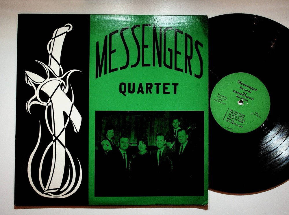 1967 Wise Virginia Messengers Quartet Gospel Christian Vinyl LP Record