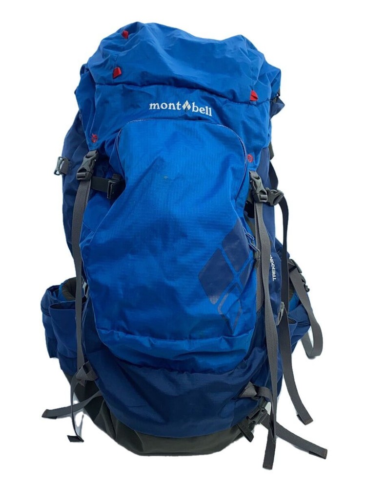 Mont-Bell 80L Trekking Backpack with PVC Cover & Insert in Blue
