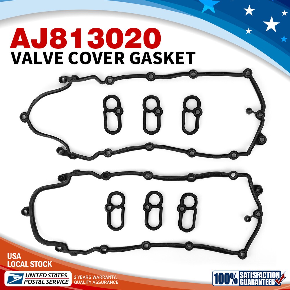 For Jaguar Land Rover Valve Cover Gasket Set AJ126 3.0 V6 Supercharged SC Engine