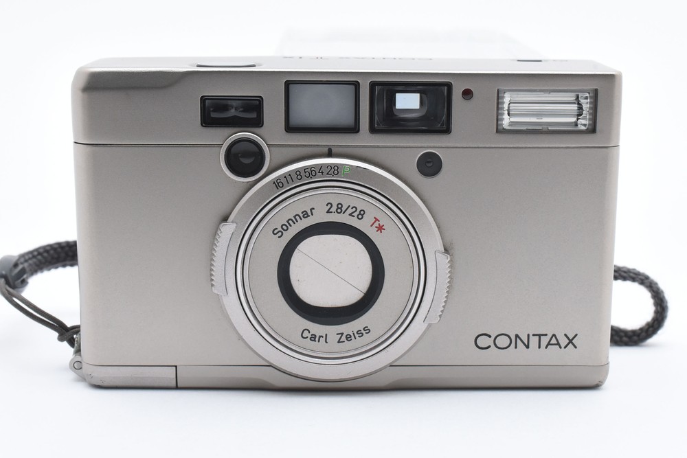 Near MINT Contax Tix APS Film Camera with Carl Zeiss 28mm f/2.8 Lens Japan