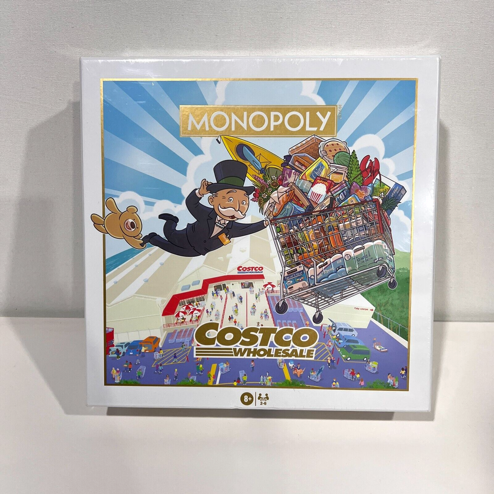 Hasbro Monopoly Costco Wholesale Special Edition Collectible Game Board Set