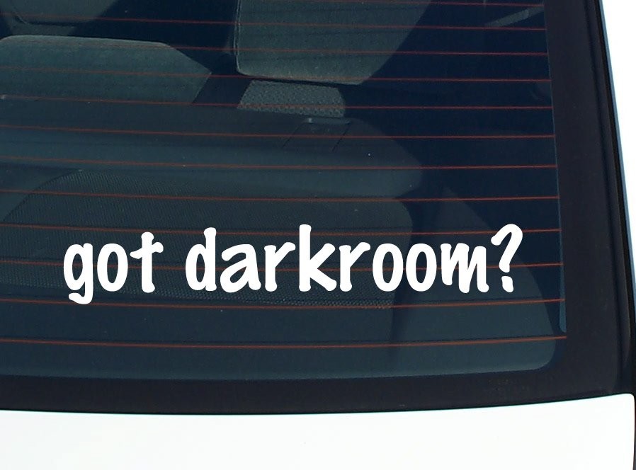 Darkroom Car Decal Funny Bumper Sticker Vinyl Window Joke