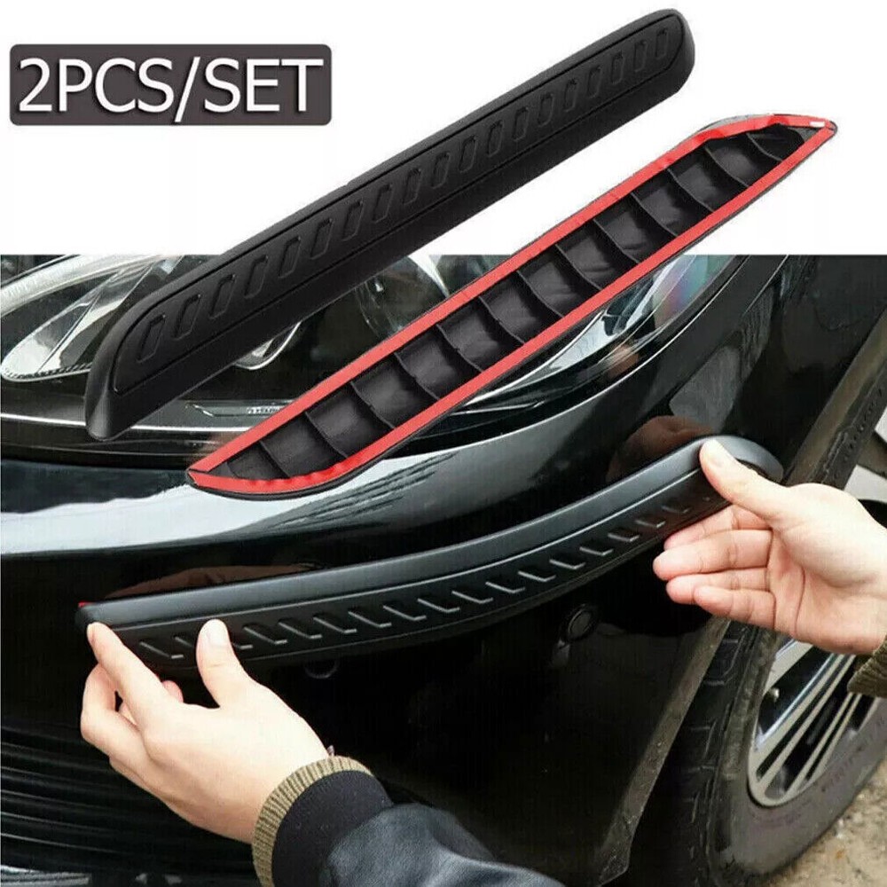2x Car Bumper Corner Cover Protector Door Guard Anti-collision Trims Accessories