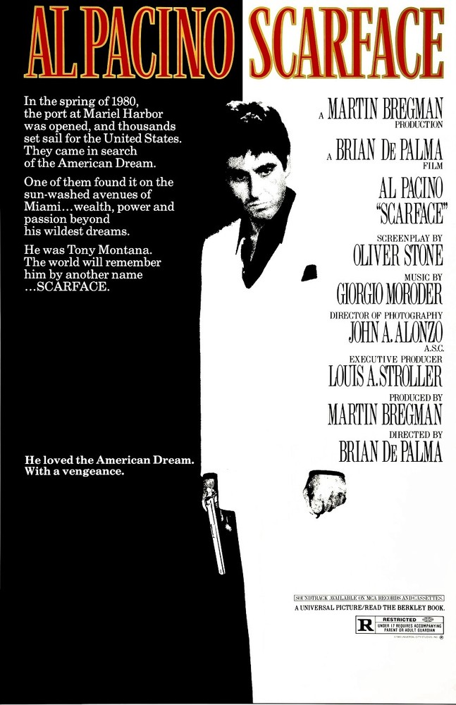 Scarface movie poster  : 11
