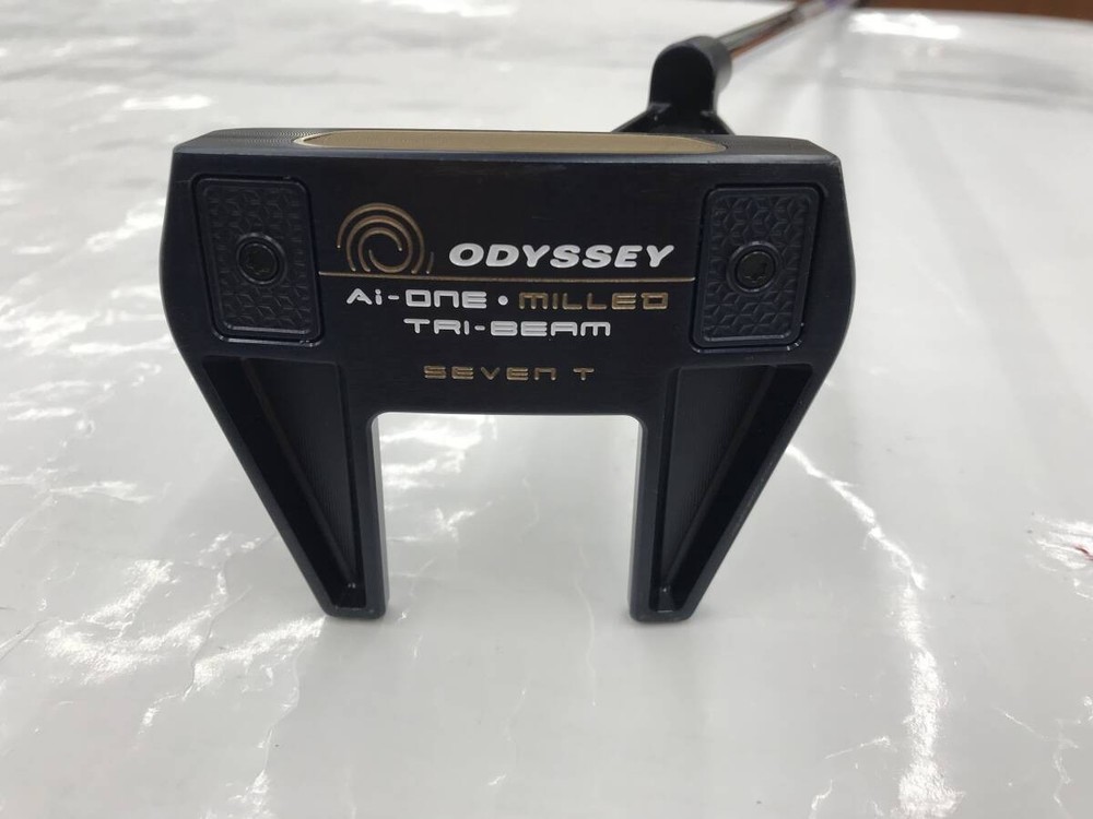 Odyssey 34 Ai ONE Milled Tri Beam Seven T Putter for Precision Golf Performance