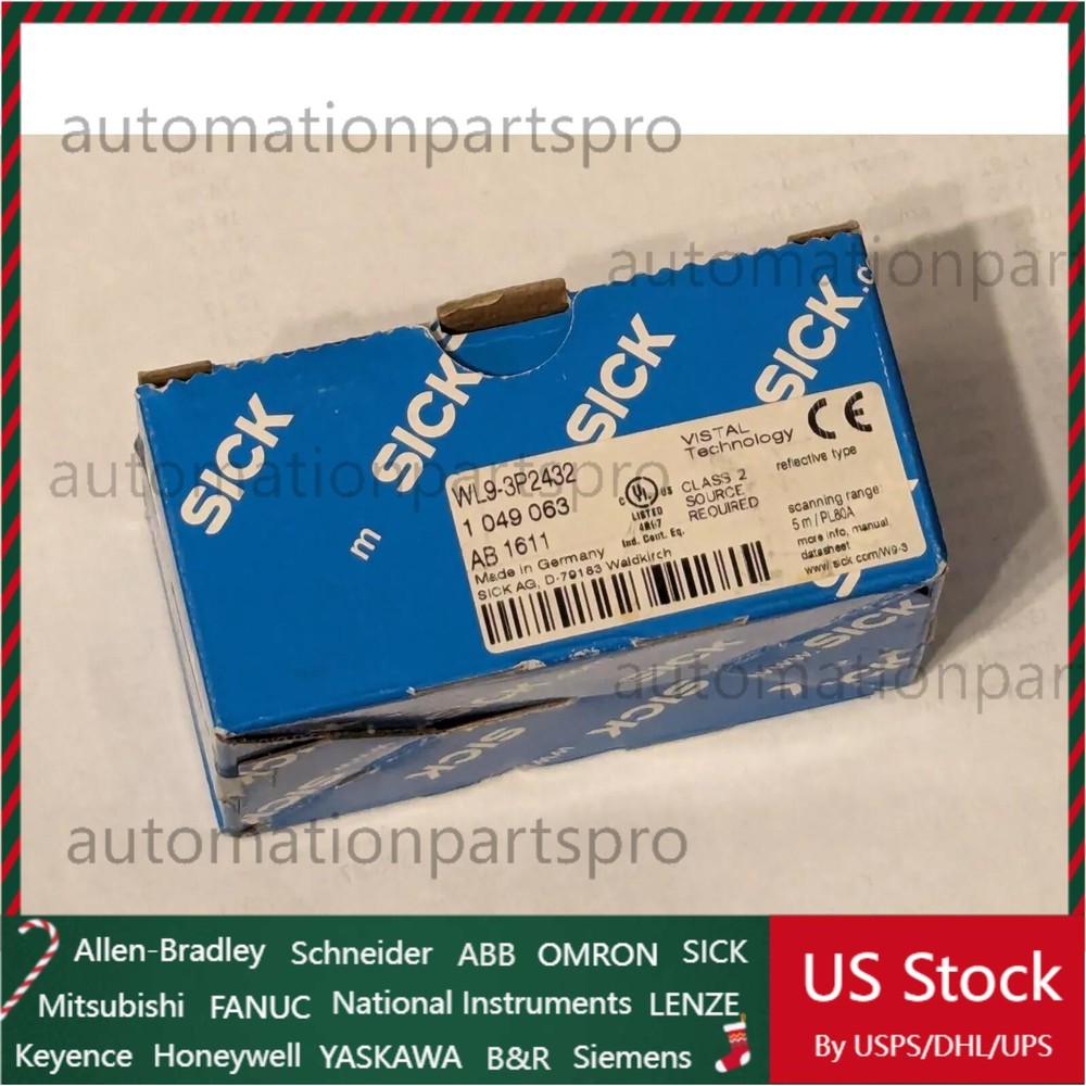 NEW SICK WL9-3P2432 1049063 WL93P2432 Photoelectric Sensor Free Shipping