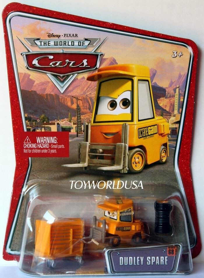 Disney Pixar Cars The World of Cars Dudley Spare #68 M6106 RS Card