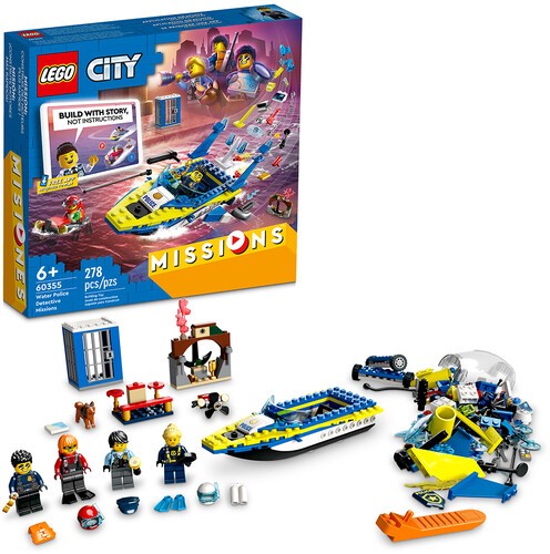 LEGO CITY: Water Police Detective Missions (60355)