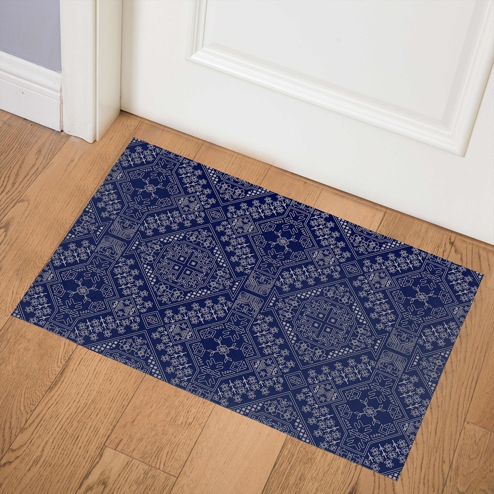 BAYBAR NAVY Doormat By Kavka Designs