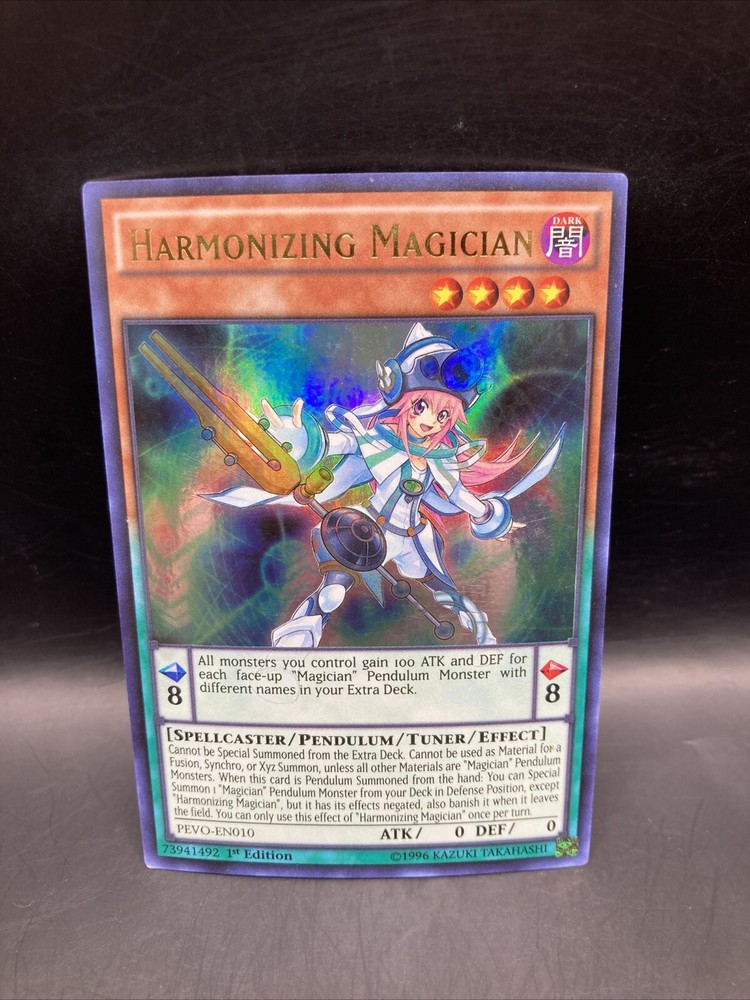 Harmonizing Magician PEVO-EN010 1st Ed Pendulum Evolution Rare Card