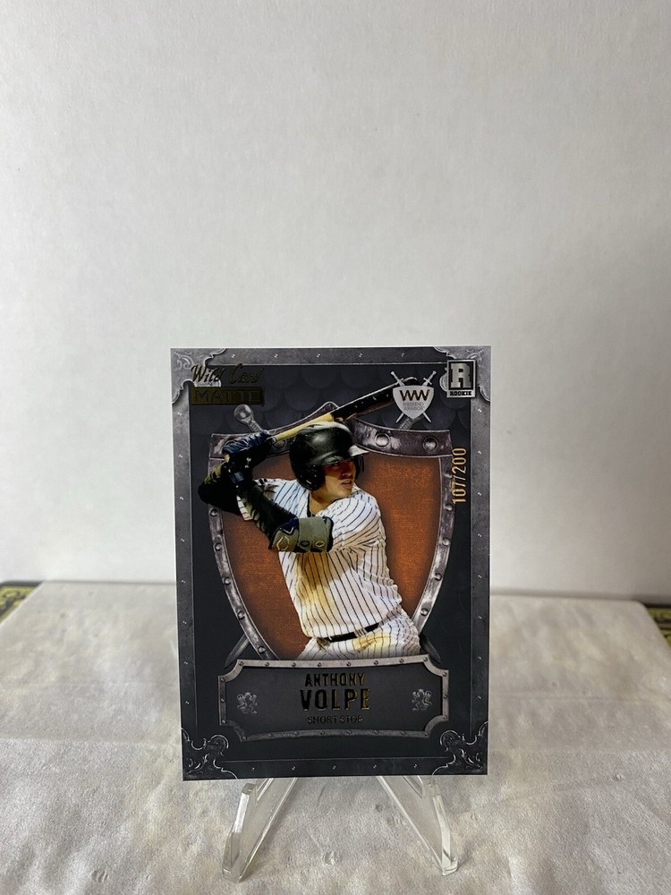 2023 Wild Card MATTE Anthony Volpe Rookie Weekend Warrior /200 NY Yankees