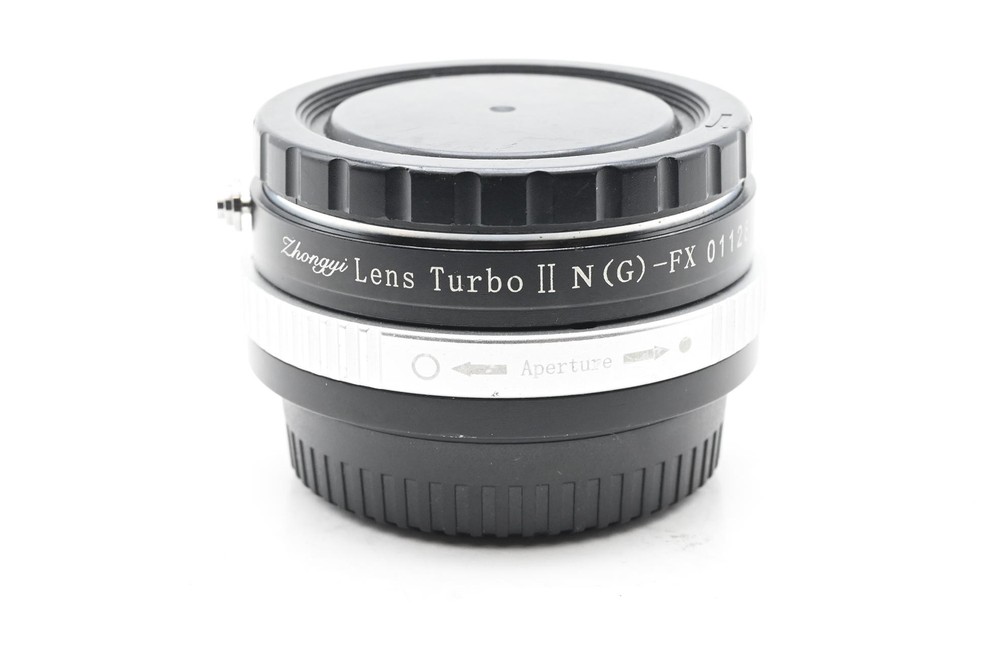 Zhongyi Turbo II Nikon G to Fujifilm FX Adapter for Enhanced Lens Compatibility