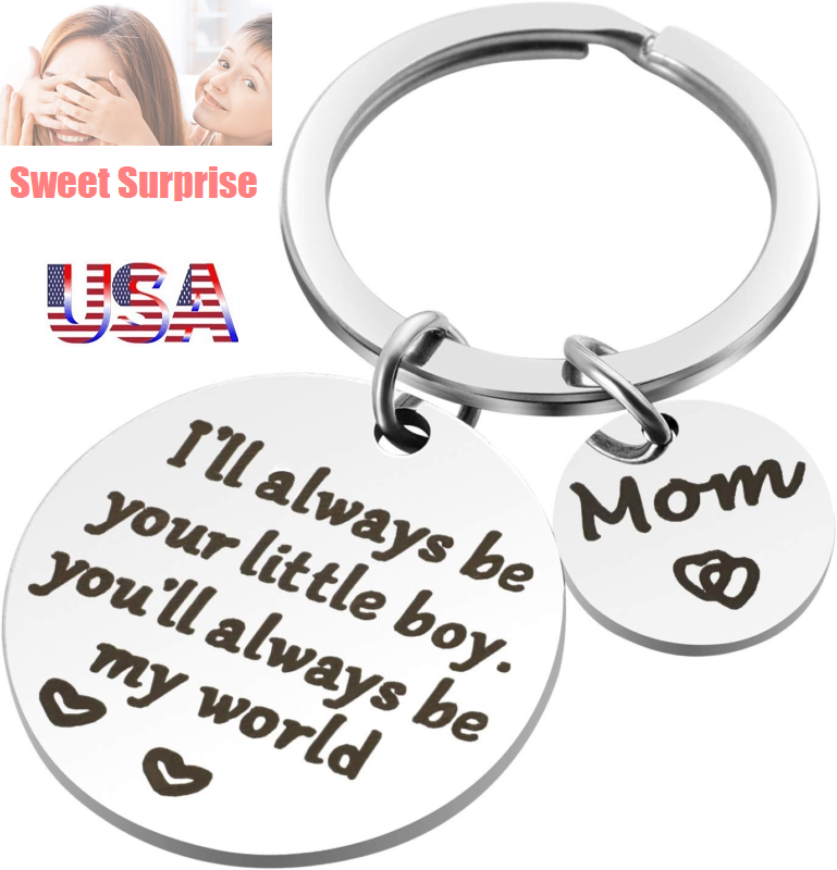 Mothers Day Gifts Keychain Best Mom Gifts from Daughter Son Mom Birthday Gift US-image