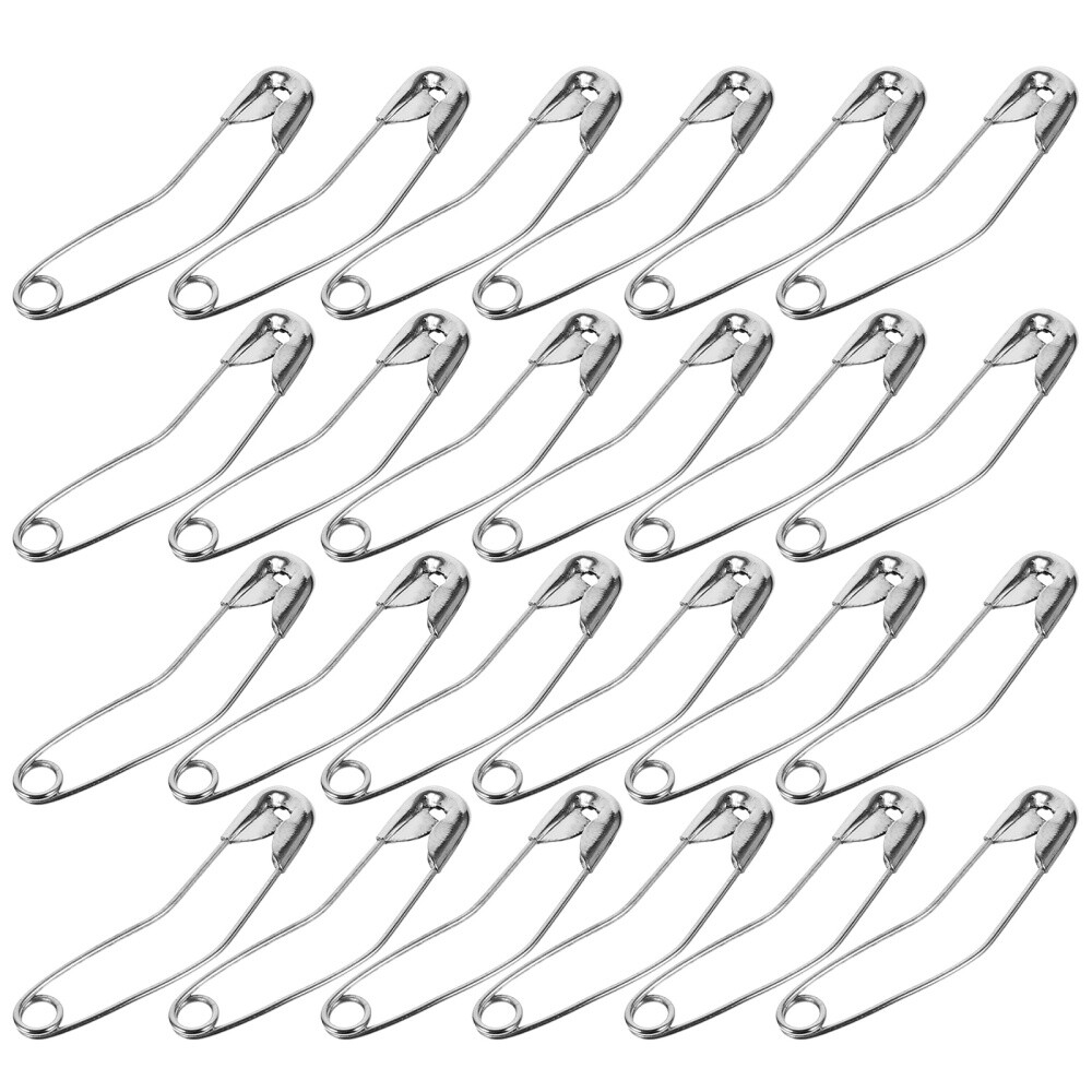 200PCS Mini Stainless Steel Safety Pins for DIY Shirts Bags Crafts