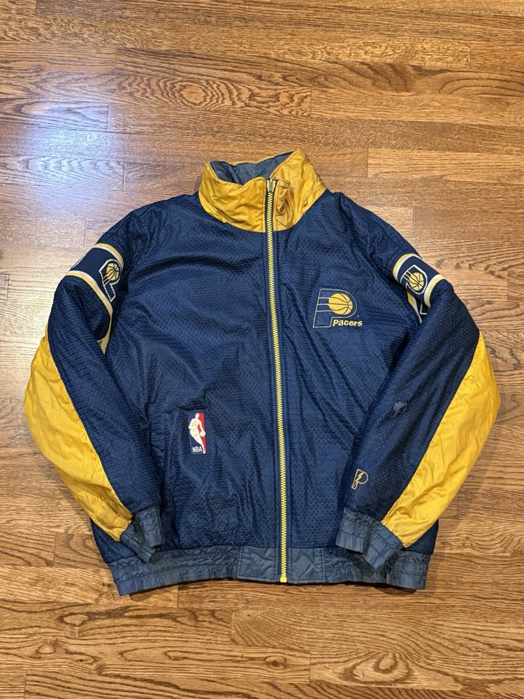 Vintage NBA Indiana Pacers Full Zip Jacket  SpelloutReversible 90s GRAIL L-XL