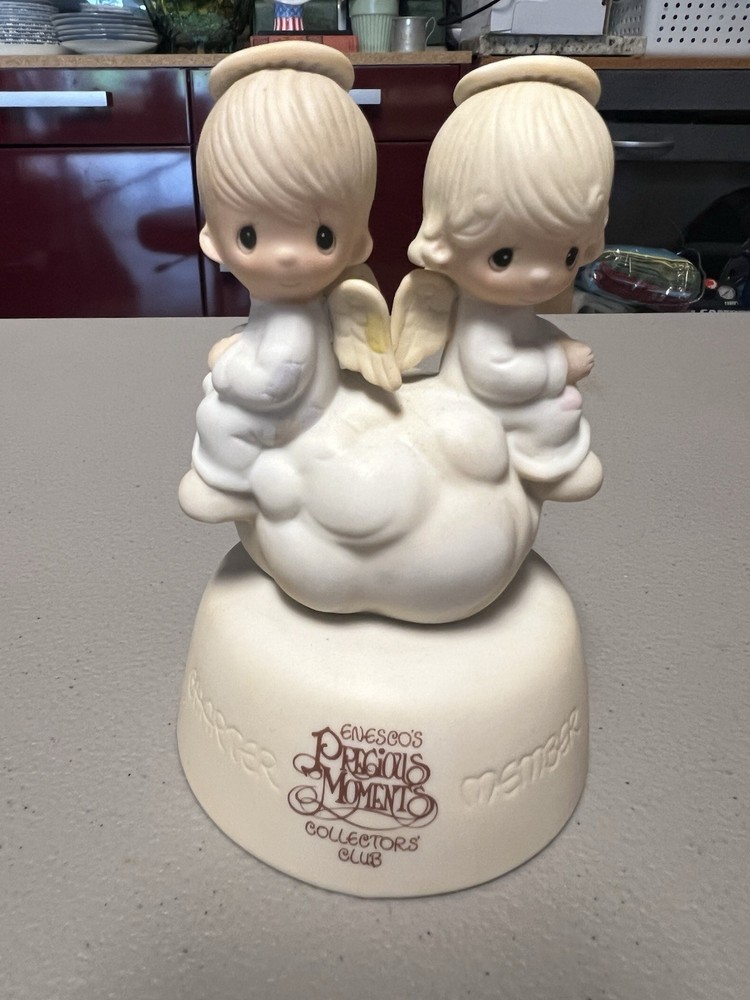 Vintage 1979 Precious Moments But Love Goes On Forever By Jonathan & David