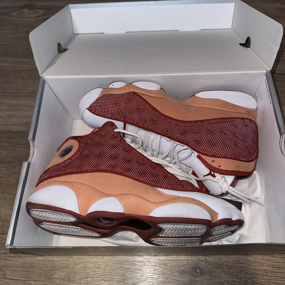 Nike Air Jordan XIII 13 Retro Dune Red Terra Blush White DJ5982-601 Men Size 10