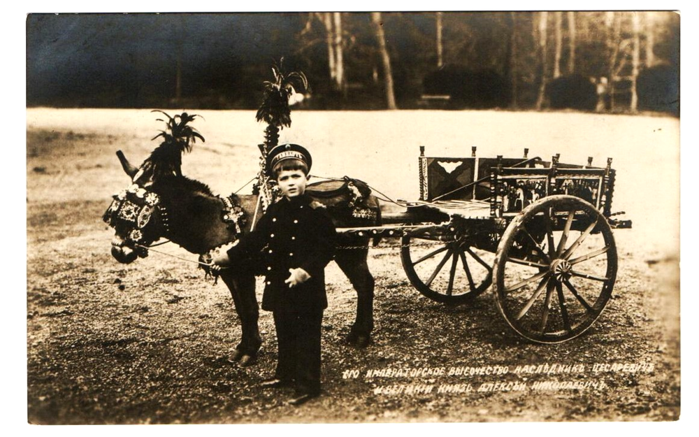 Antique Postcard Alexi Nikolaevich Tsarevich Royalty Russia