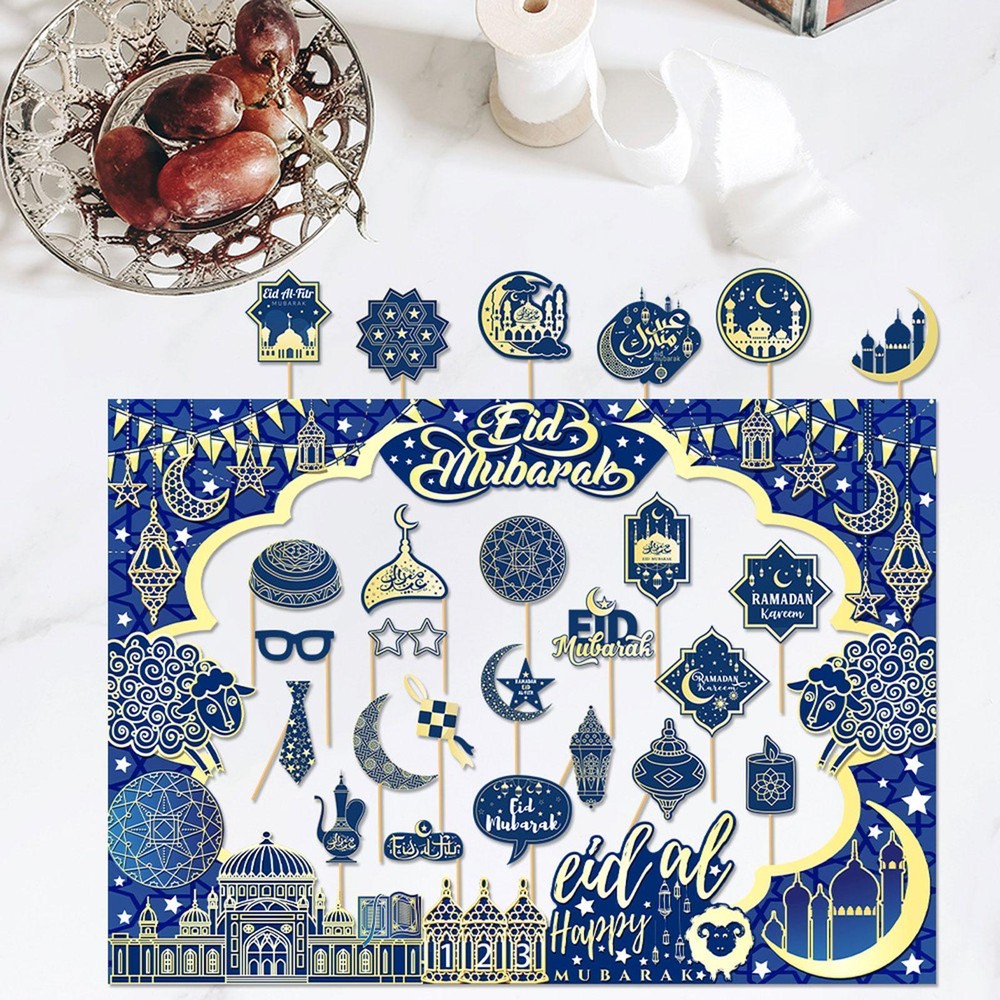 Ramadan Decorations Unique Party Supplies for Family Reunion Islamic Parties