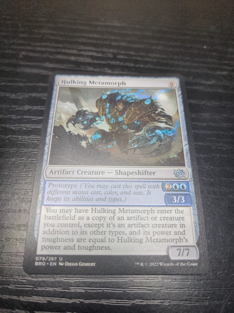 MTG Hulking Metamorph 079/287 NM The Brothers War Rare Card