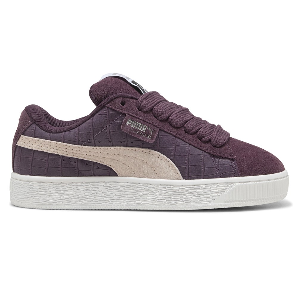 PUMA Suede Xl Elevated Lace Up  Womens Purple Sneakers Casual Shoes 39967201