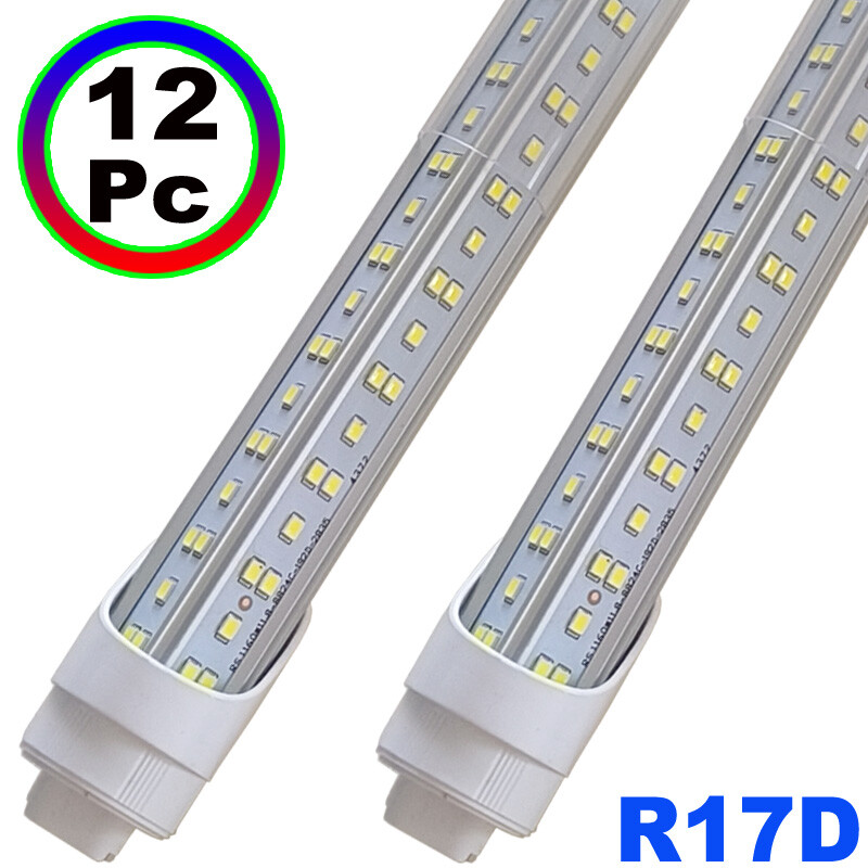 T8 8Ft R17D HO Led Tube Light 8 FOOT Led Bulbs 8Foot 144W 8'Led Shop Light 6500K