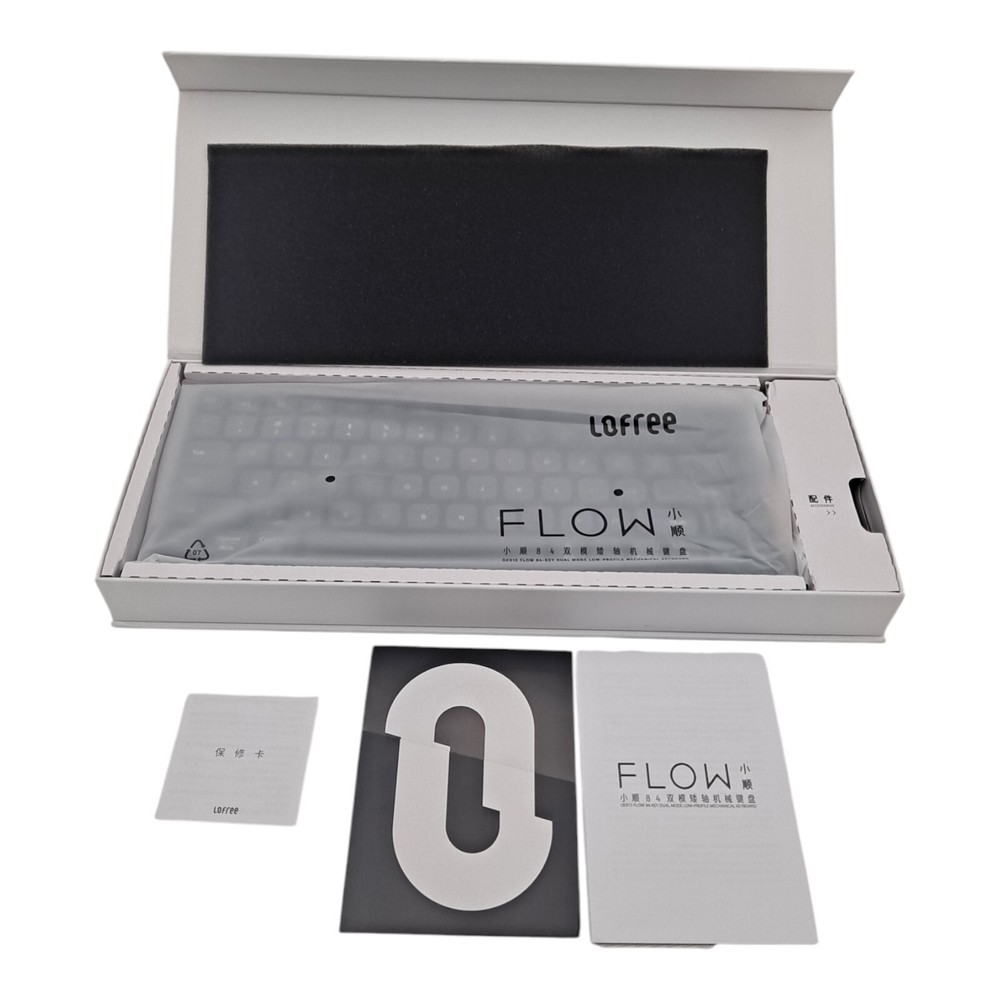 LOFREE FLOW Keyboard 84 Key Dual Mode Low-profile Mechanical Keyboard