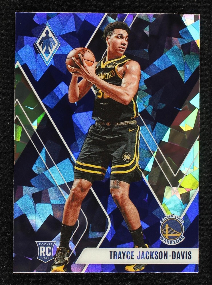 2023-24 Panini Phoenix - Rookies Blue Ice #288 Trayce Jackson-Davis (RC)