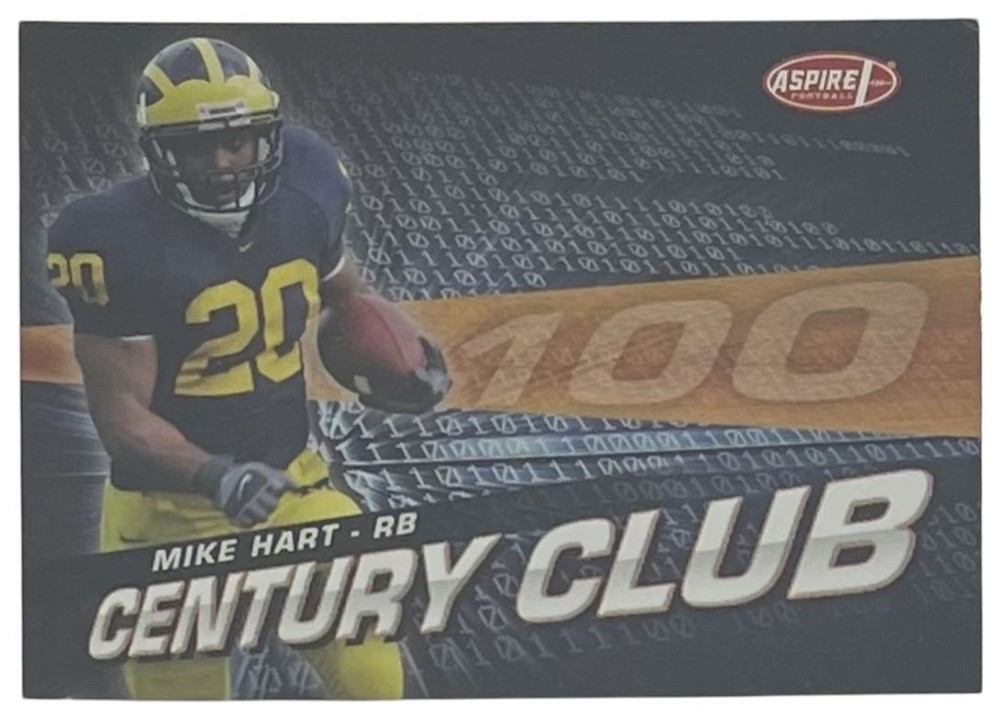 2008 SAGE Aspire Century Club #CC-17 Mike Hart Michigan Wolverines