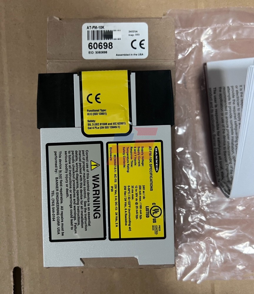 BANNER AT-FM-10K Brand new Safety relay Expedite shipment Quality assurance