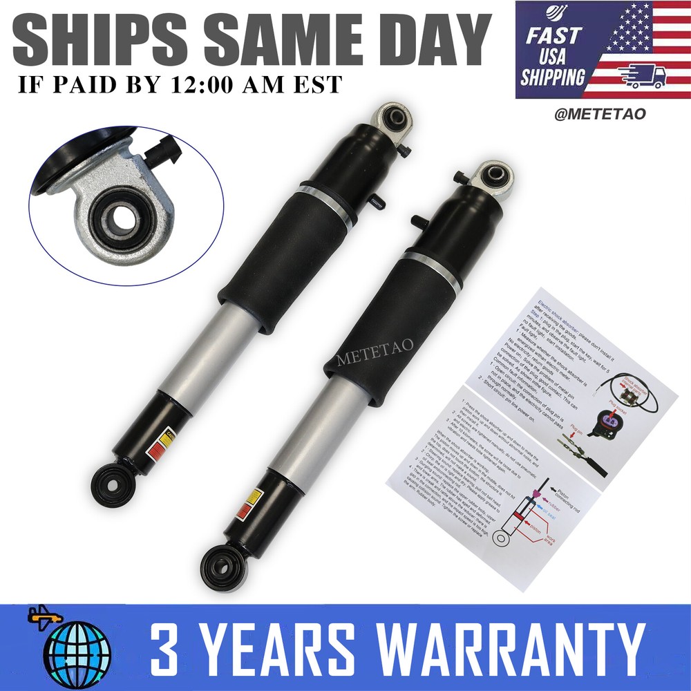 2X Rear Shock Absorbers Struts w/MagneRide For 07-14 Cadillac Escalade GMC Yukon