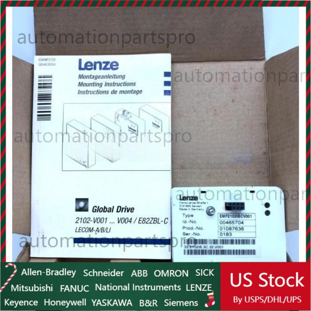 LENZE EMF2102IBCV001 Requency Converter Module
