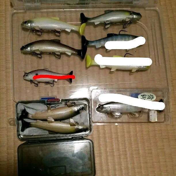 Fishing Lure Out-Of-Print Jackall Swim Bait Set