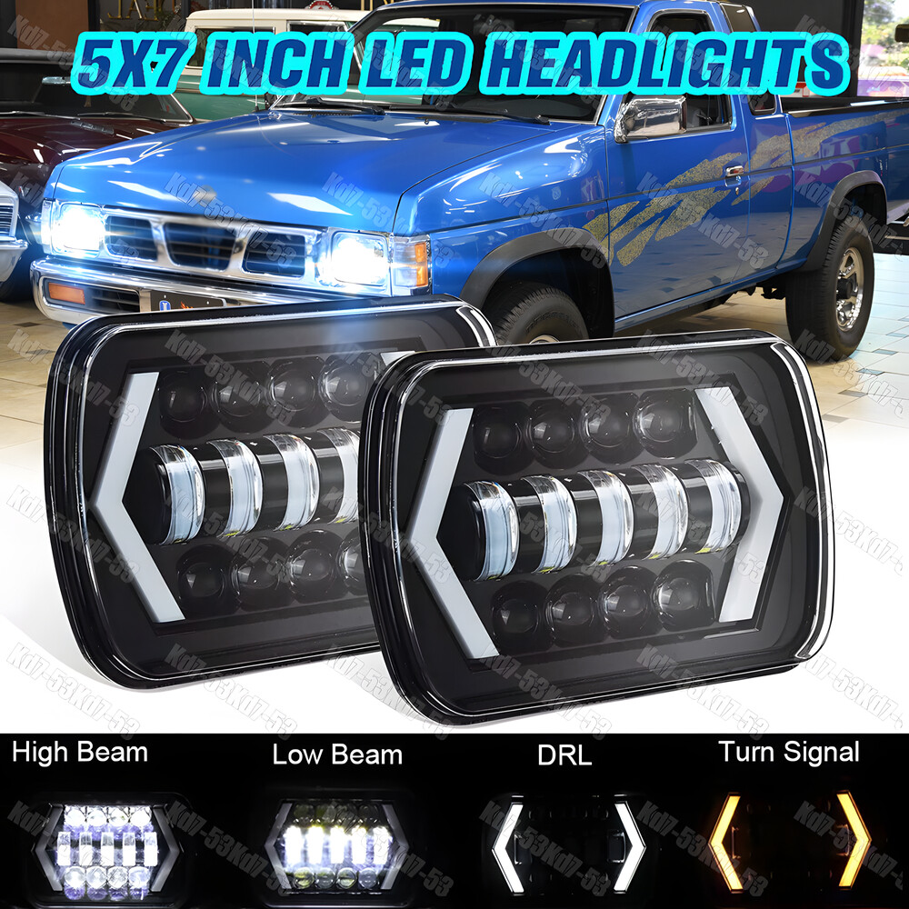 LED Headlights Hi/Lo Sealed Beam 7x6