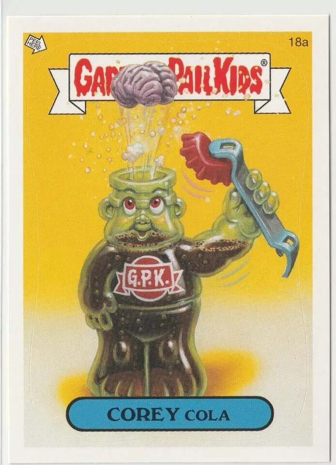 Corey Cola #18a Garbage Pail Kids 2006 ANS5 GPK All-New Series 5