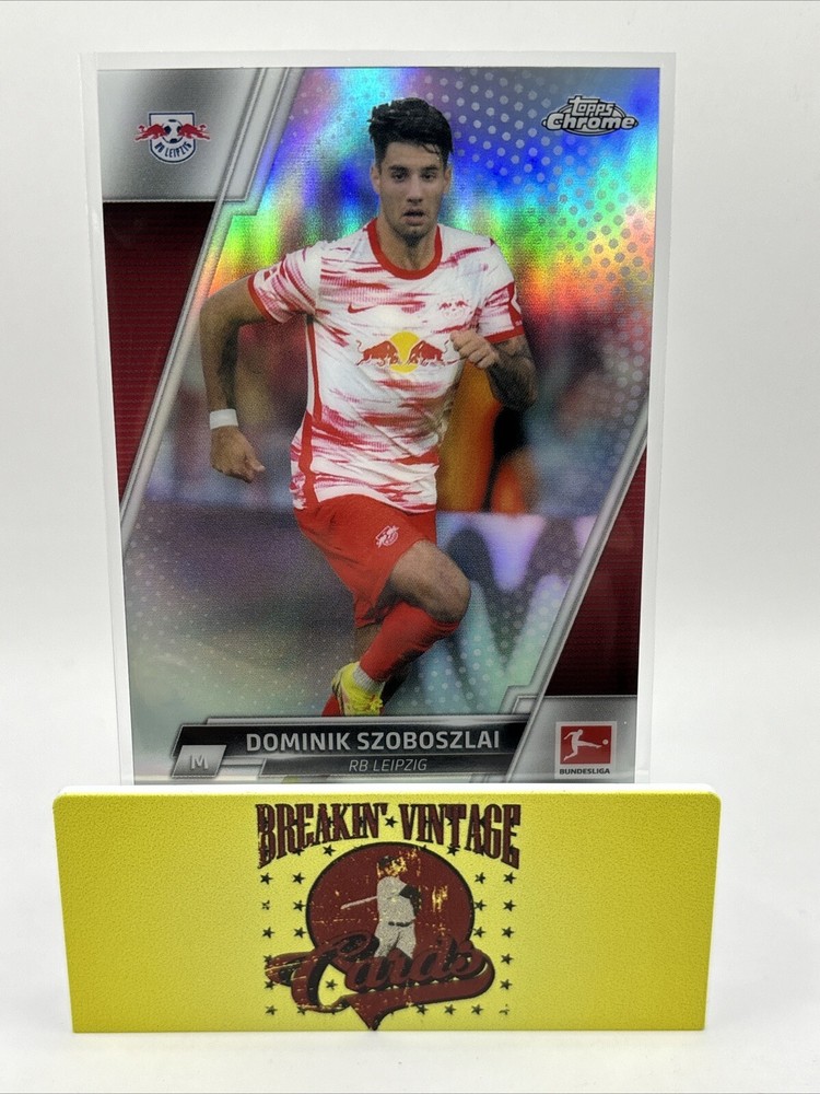 2021 Topps Chrome Bundesliga Refractor Dominik Szoboszlai #61