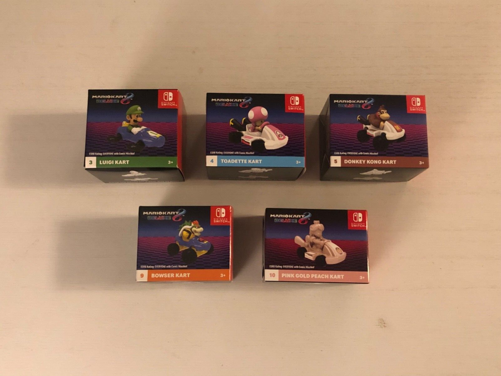 McDonald’s Happy Meal Toys 2024 Mario kart 8 deluxe Collection, Brand New