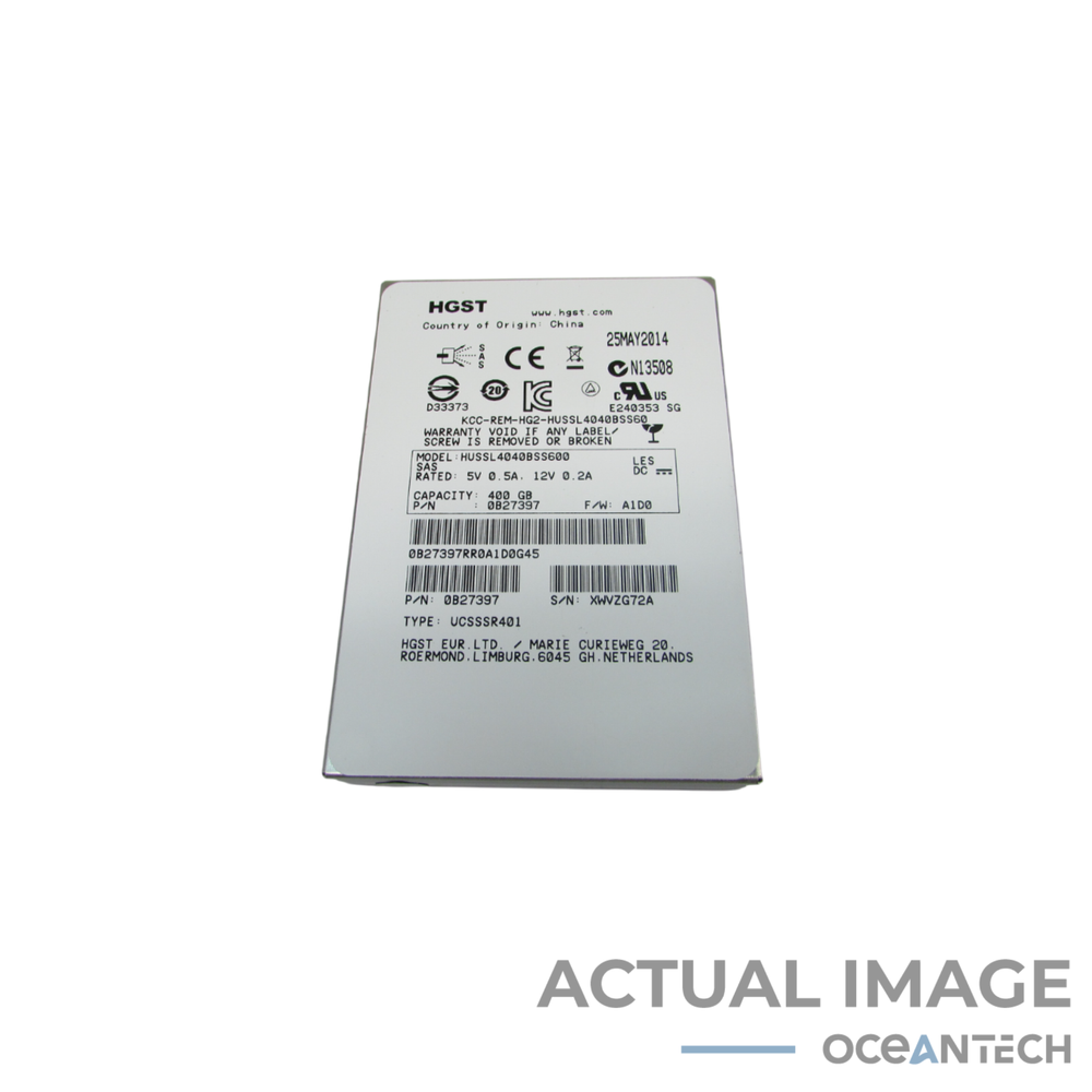 HGST HUSSL4040BSS600 400GB SSD 2.5