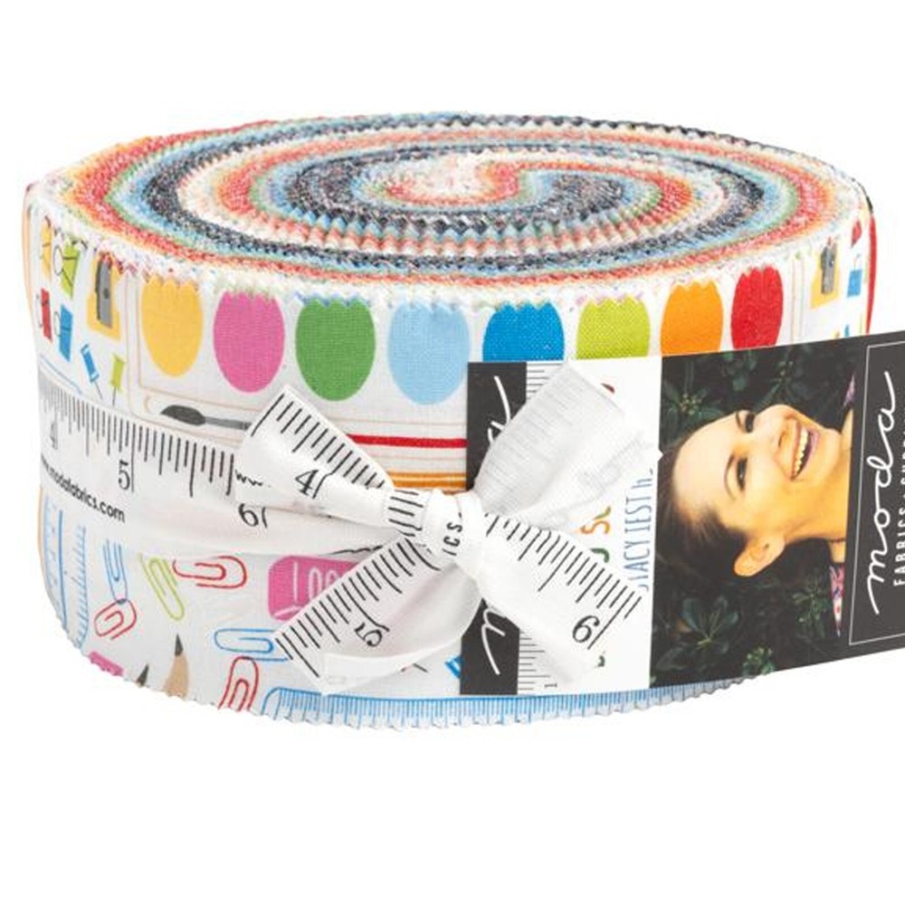 Back to School Jelly Roll by Stacy Iest Hsu for Moda Fabrics-image