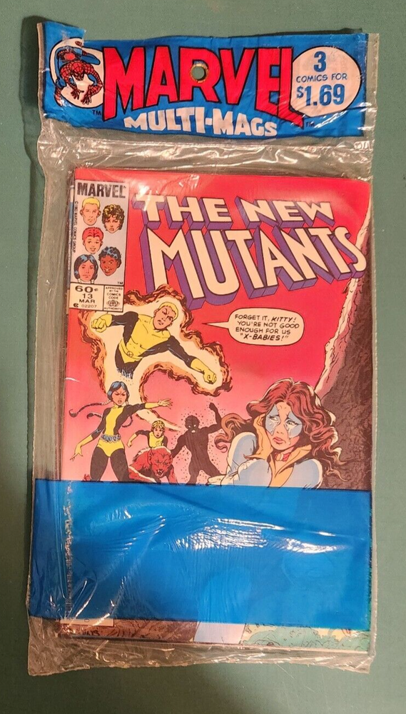 Marvel Multi-Mags Fantastic Four #264, New Mutants 13, Iron Man 180