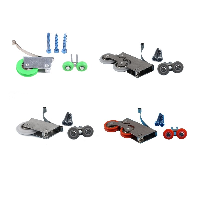 Thickened Sliding Door Pulley Closet Sliding Wheel Wardrobe Pulley Double Wheel