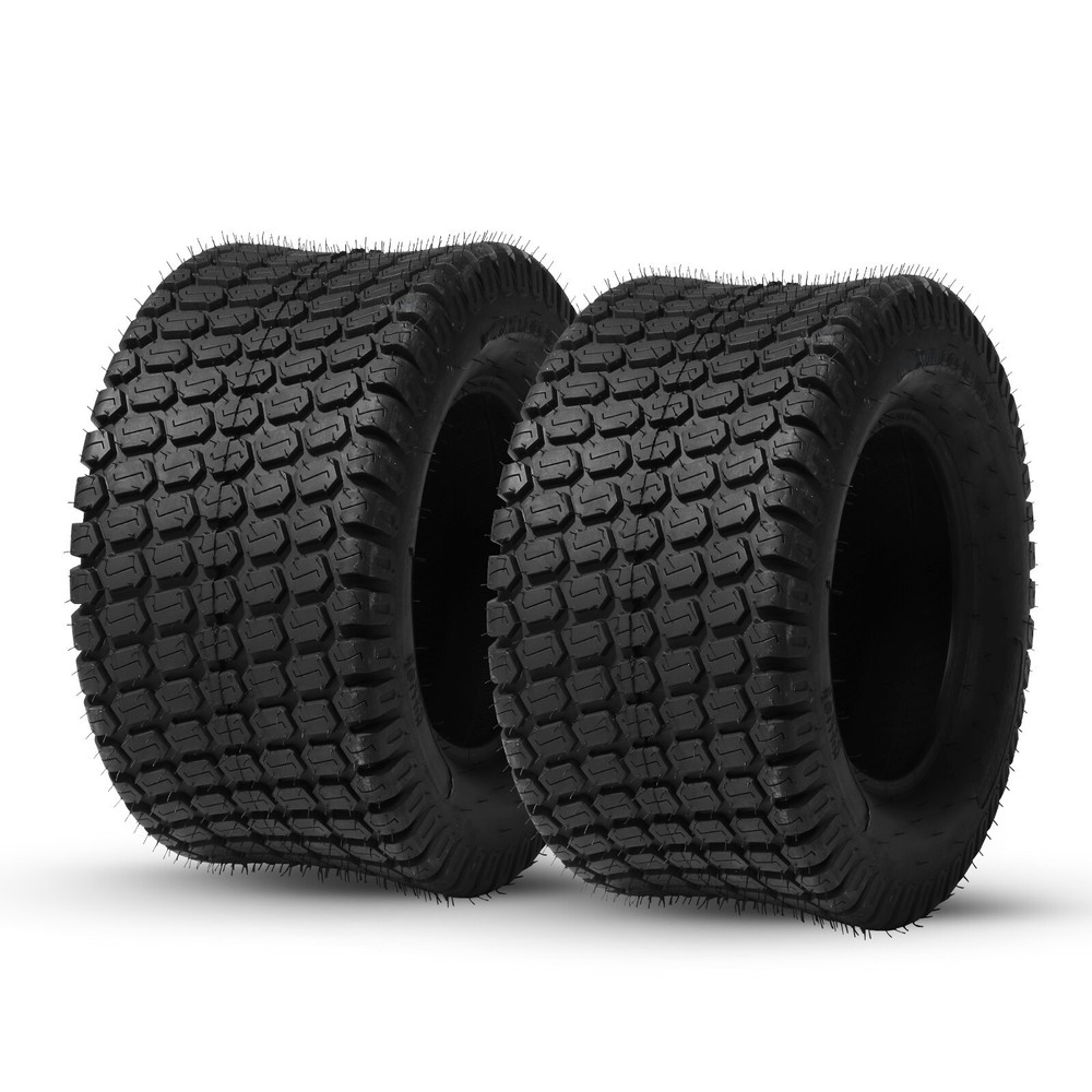 2pcs 18x8.50-8 Lawn & Garden Mower Tractor Turf Tires 4 Ply Max Load: 815Lbs